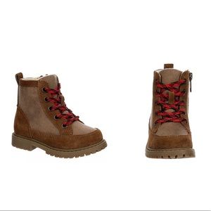 DayFive Lil Ridge Lace Up Brown Boot, size 7